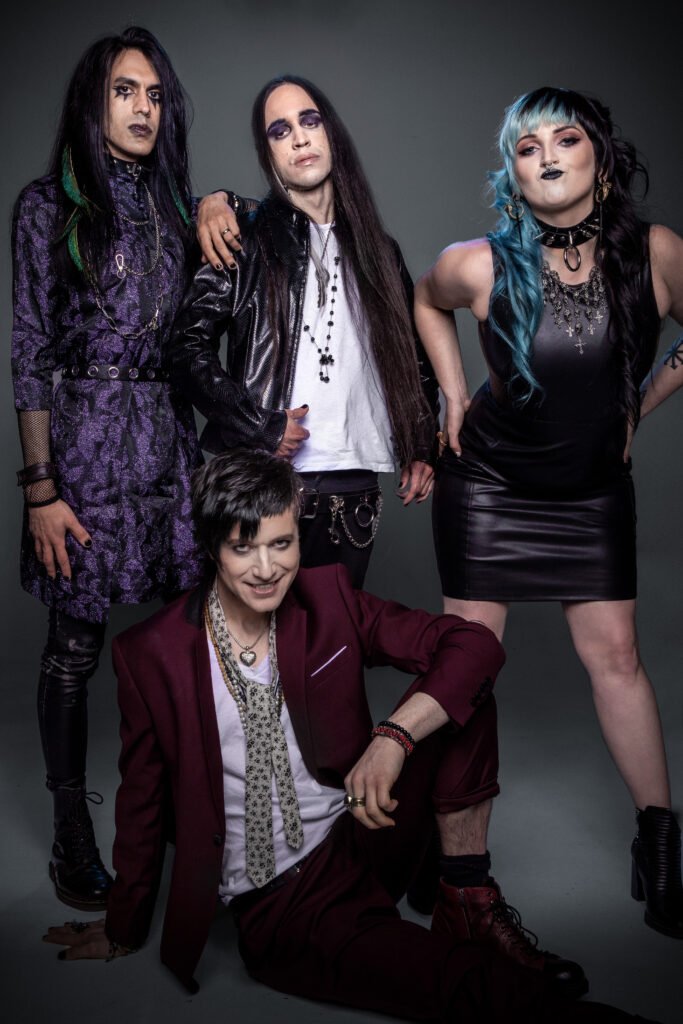 MAKES MY BLOOD DANCE: Evan Russell Saffer - voice John Polimeni - guitar/backing vocals Filia Luna - bass/backing vocals Allan Zaparoli - drums
